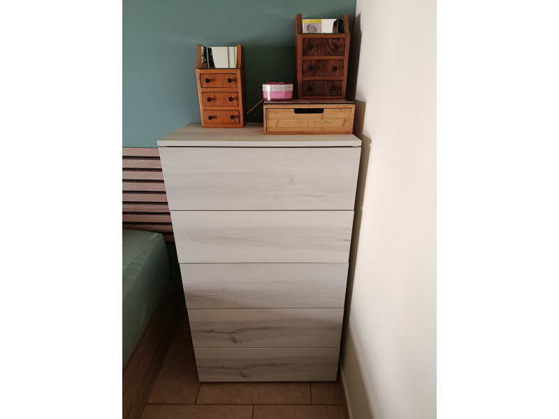 Foto de cliente de Sinfonier Lyon en Blanco Albo con 5 Cajones 62x111x40 cm