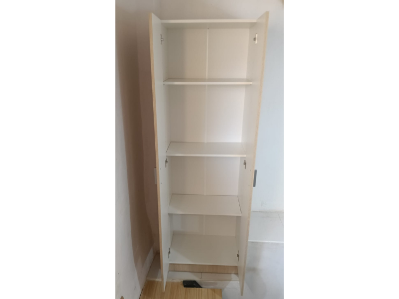 Foto de cliente de Armario Multiuso 59x180 cm Baldas