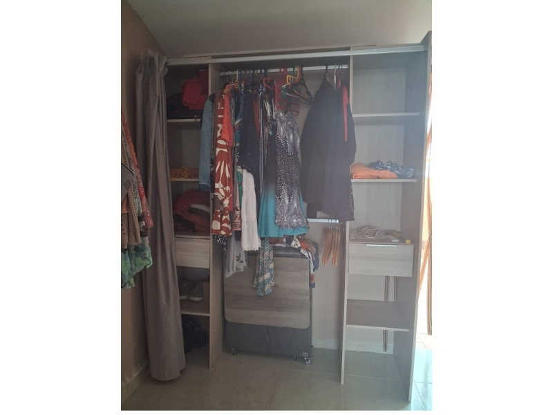 Foto de cliente de Armario Abierto Dana Roble Habitación 115-190x203 cm