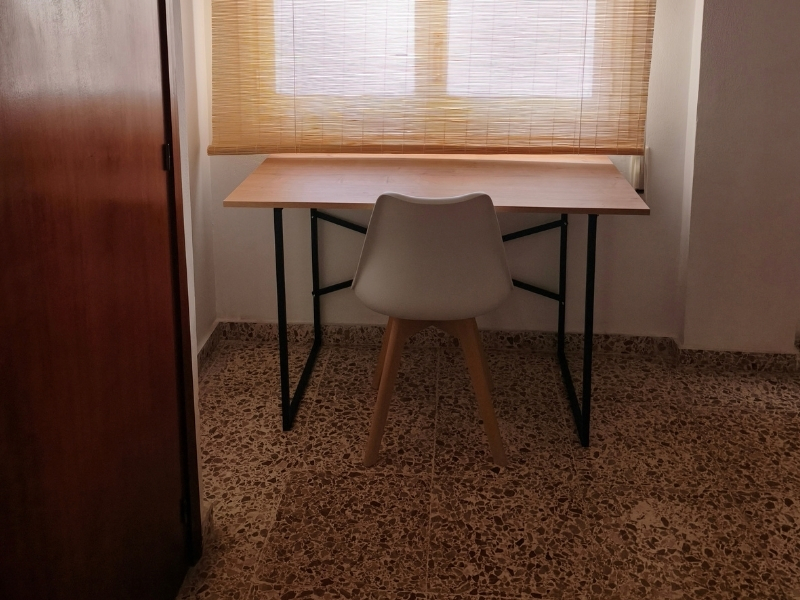 Foto de cliente de Mesa De Escritorio Rus Industrial Roble y Negro 120 cm