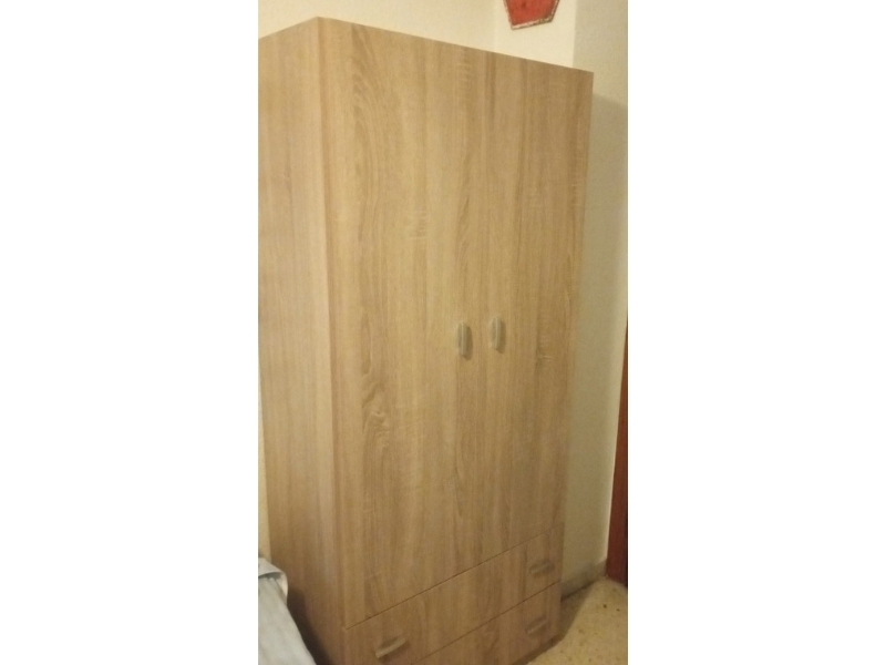 Foto de cliente de Armario para Dormitorio 2 Puertas Roble Cambrian 74x180 cm