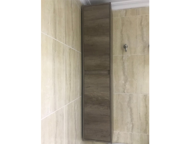 Foto de cliente de Mueble de Baño Pack con Columna Nordik (Incluye Lavabo y Espejo)