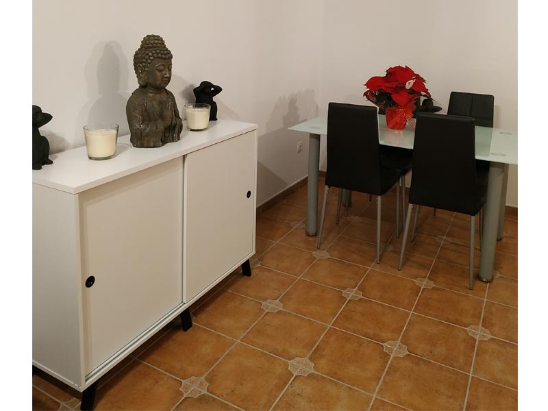 Foto de cliente de Aparador salón Kamet puertas correderas blanco 120 cm