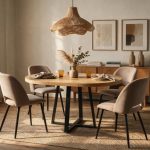 ¿Mesa redonda o rectangular para el salón?