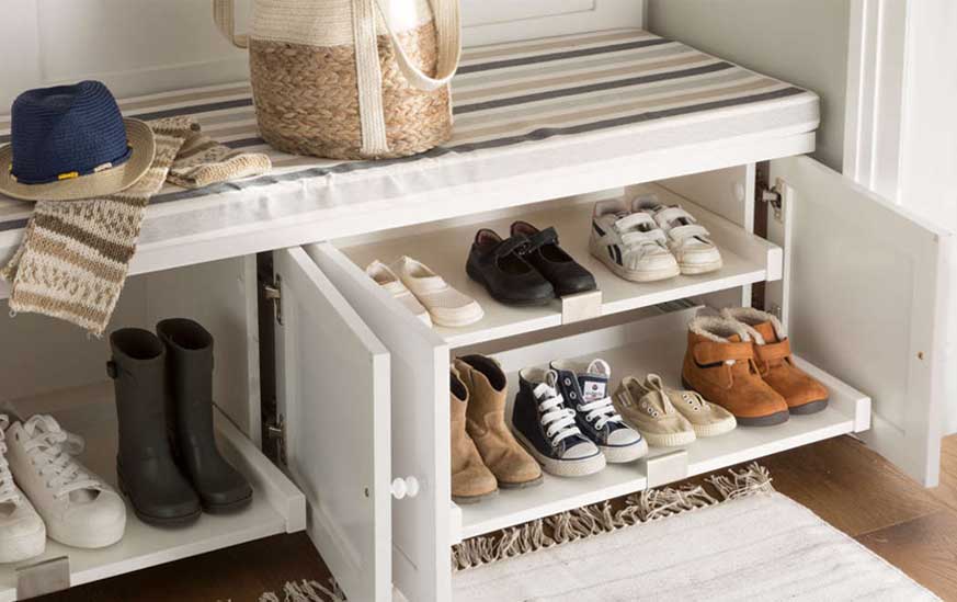 Como hacer un mueble para zapatos (Armario) / How to make a shoe storage. 