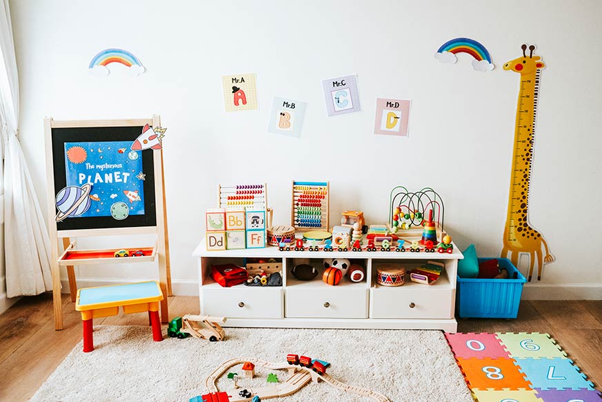 Cómo crear un dormitorio Montessori para tu hija o hijo de dos años