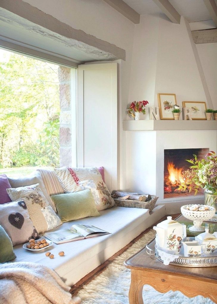 Decoración de CHIMENEAS en salones【7 Ideas acojedoras】