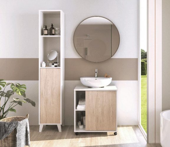 Muebles para guardar toallas en el baño y accesorios - Blog Miroytengo