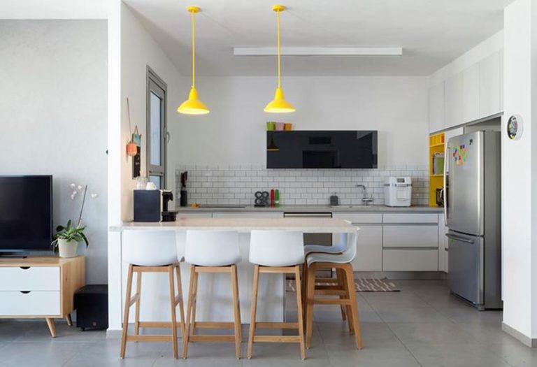 Cocina americana pequeña con barra: Inspiración - Blog Miroytengo