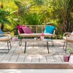 ¿Qué muebles de jardín resisten mejor al agua y al sol?