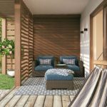 Ideas de decoración con sillones de exterior para jardines pequeños