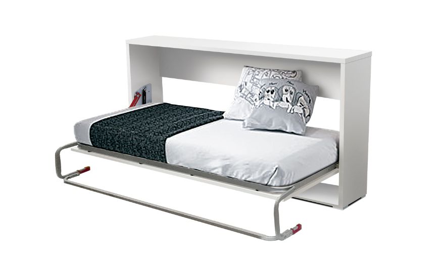 Soluciones de mobiliario para visitas con una cama plegable muy funcional