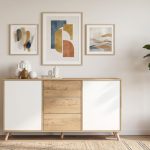 Ideas de decoración de la pared de un comedor moderno