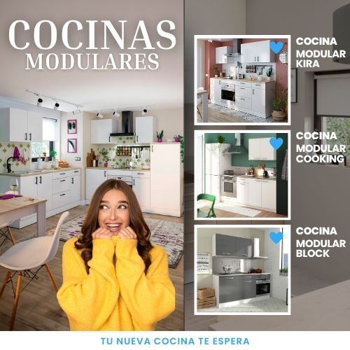 Cocinas modulares completas y a atu gusto