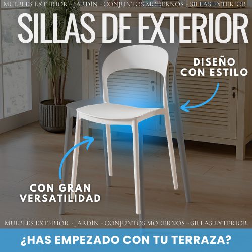 sillas de exterior