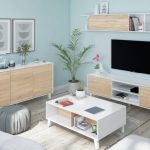Muebles con almacenaje para salones pequeños