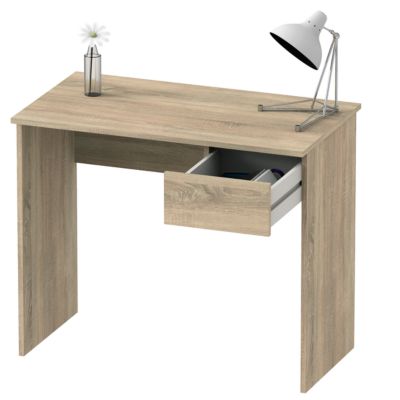 mesa con cajón turin cambrian diseño moderno combina con estilo natural