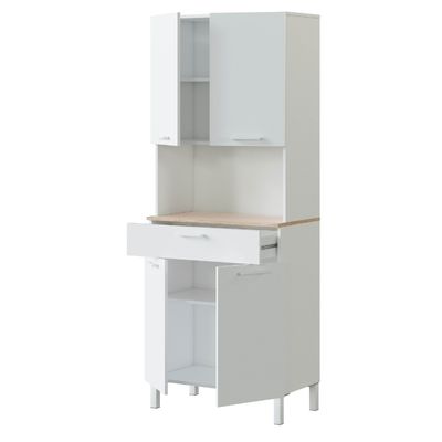 mueble auxiliar cocina alto yuka diseño moderno combina con estilo nórdico o natural