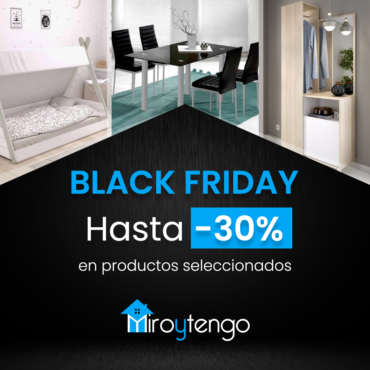 Ofertas de Black Friday 2020 en muebles BlackFriday 2020