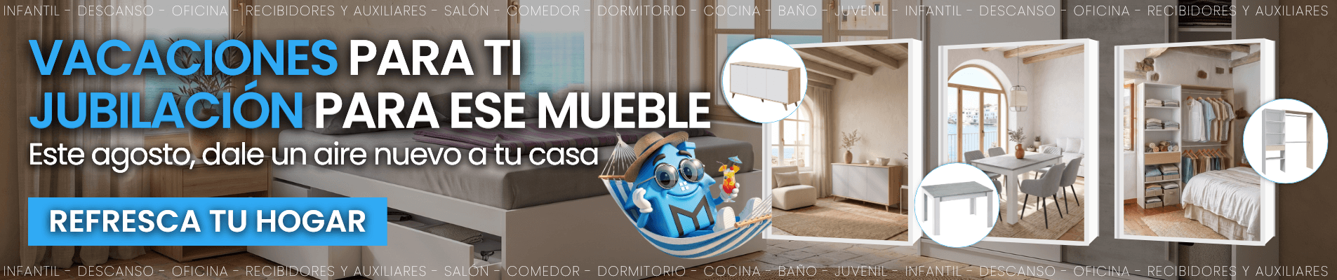 En agosto, dale un aire nuevo a tu casa (PC)