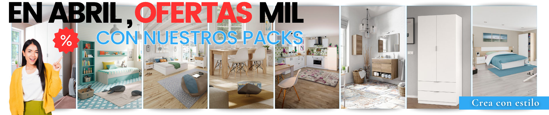 En abril, ofertas mil con nuestros packs