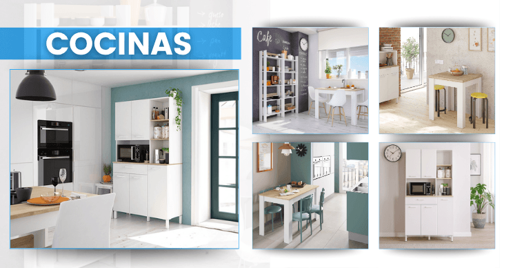Cocinas modulares modernas