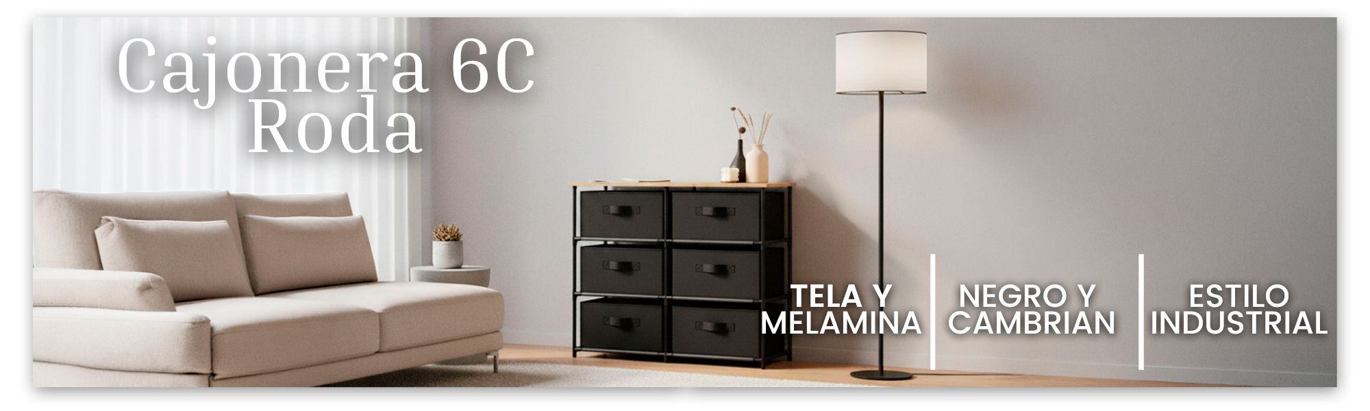 Cajonera 6C Rubi