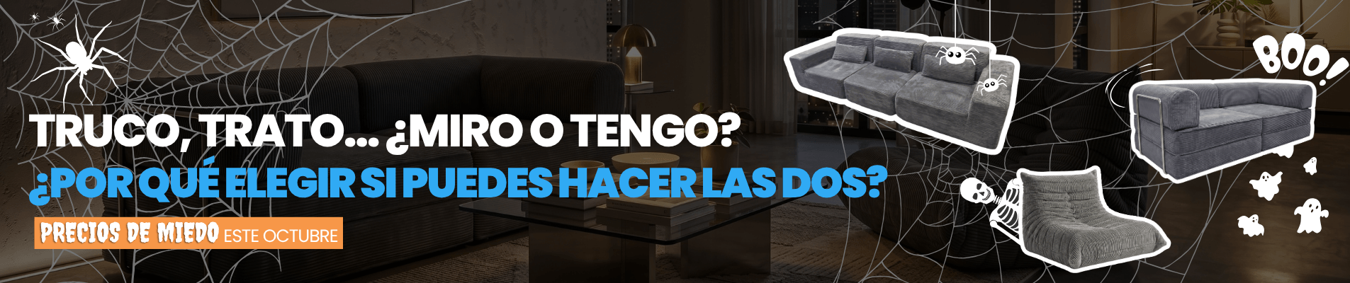 Truco, trato… ¿miro o tengo?
