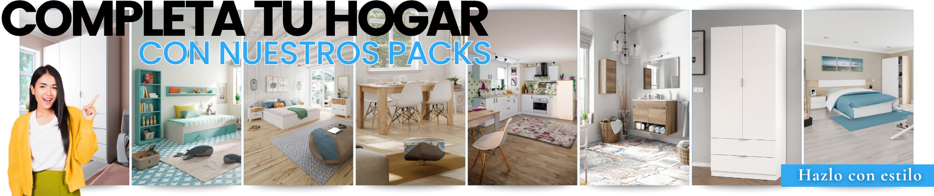 Esta primavera, completa tu hogar con nuestros packs