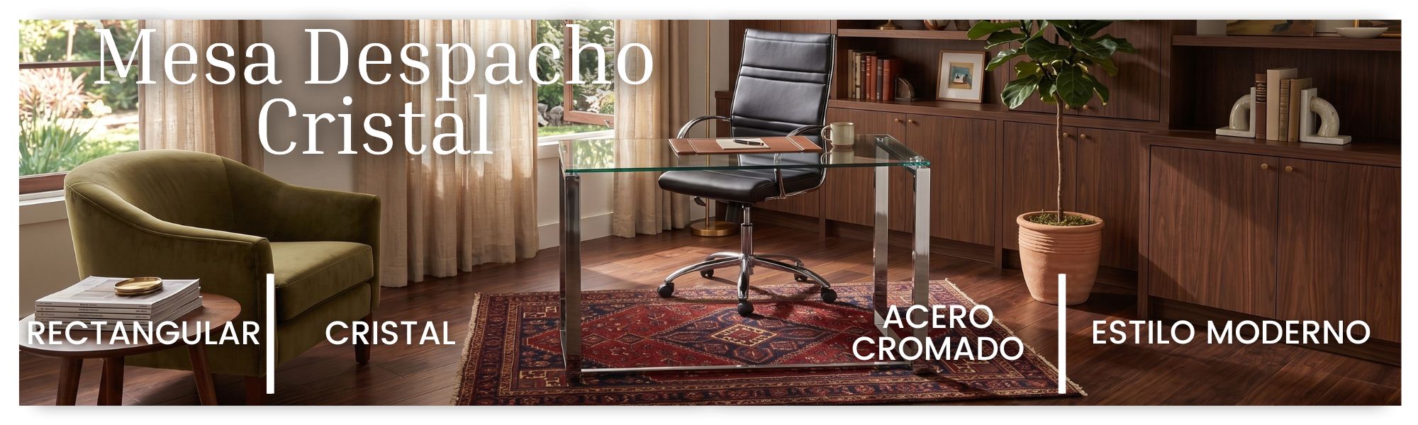 Mesa Despacho Cristal