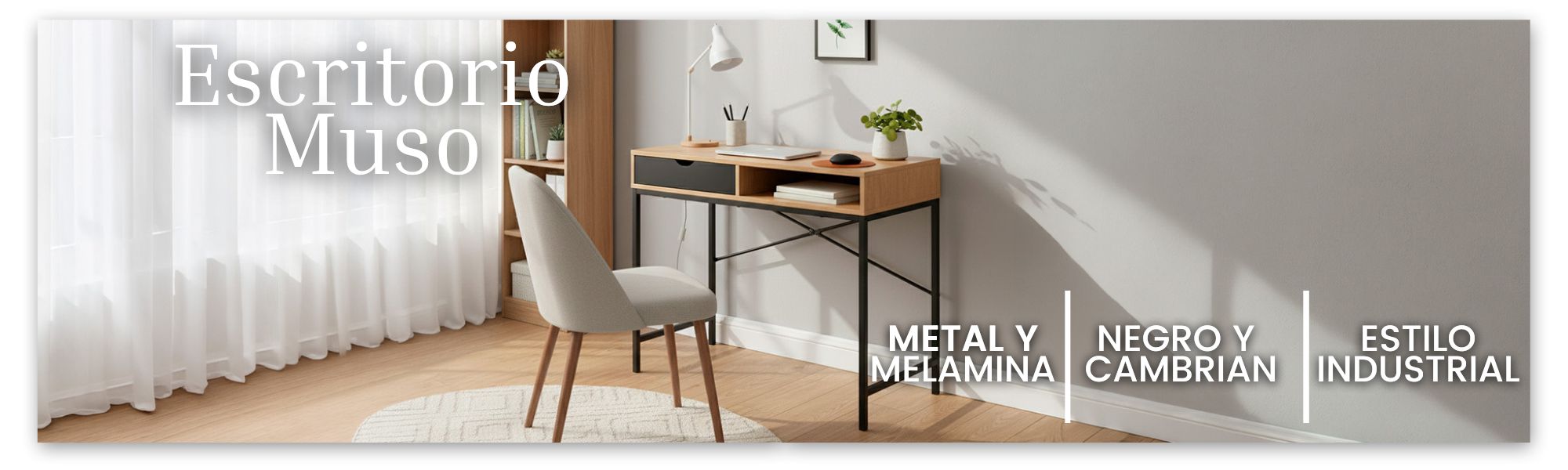 Mesa Escritorio Muso