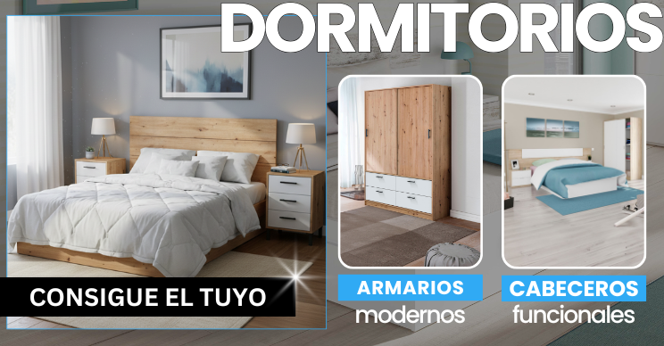 Dormitorios modernos completos