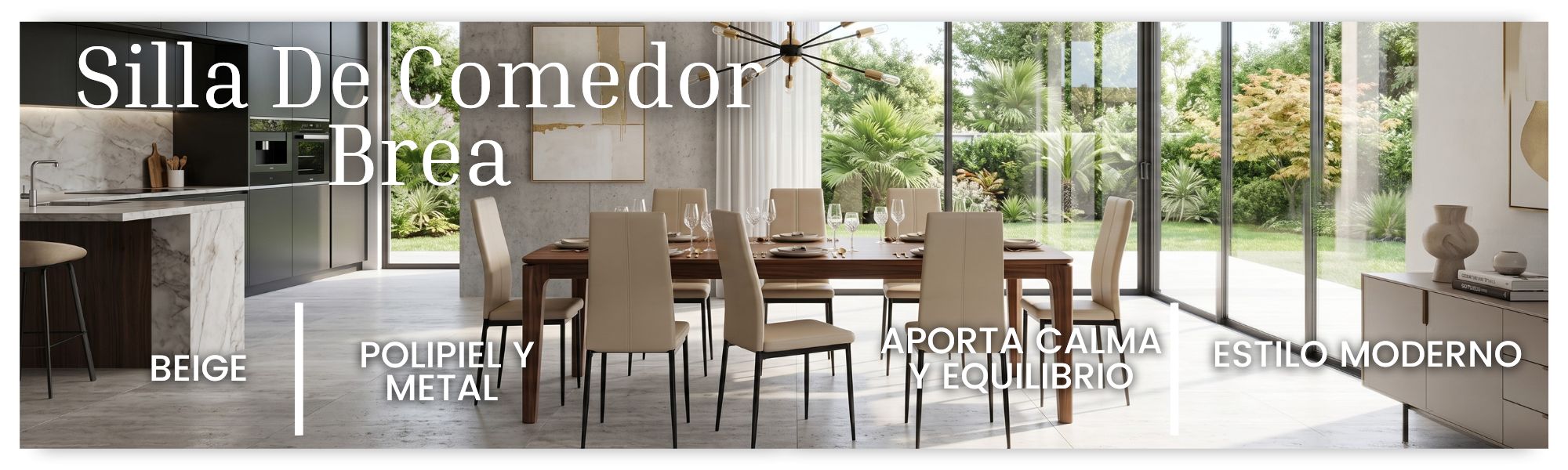 Silla de comedor Brea