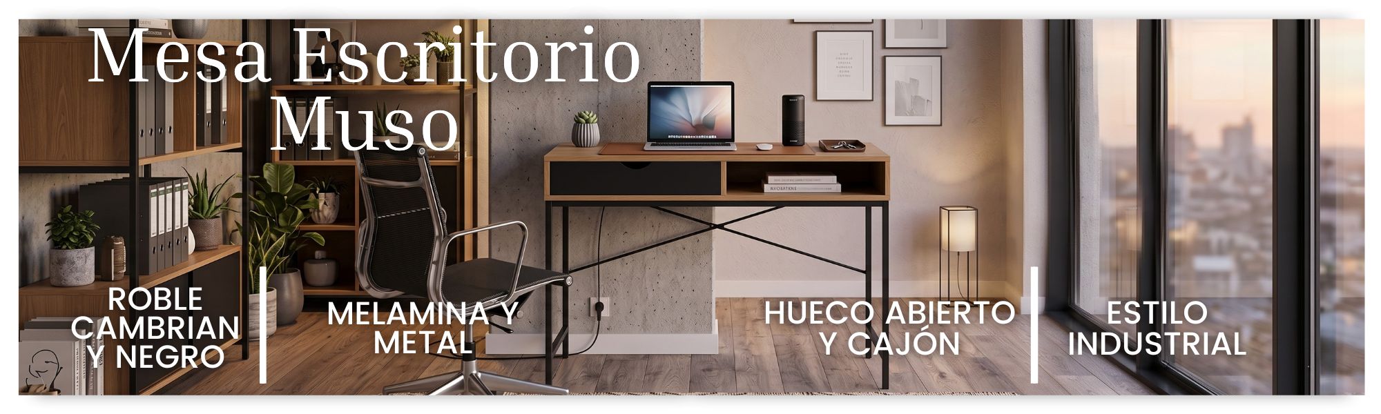 Mesa Escritorio Muso