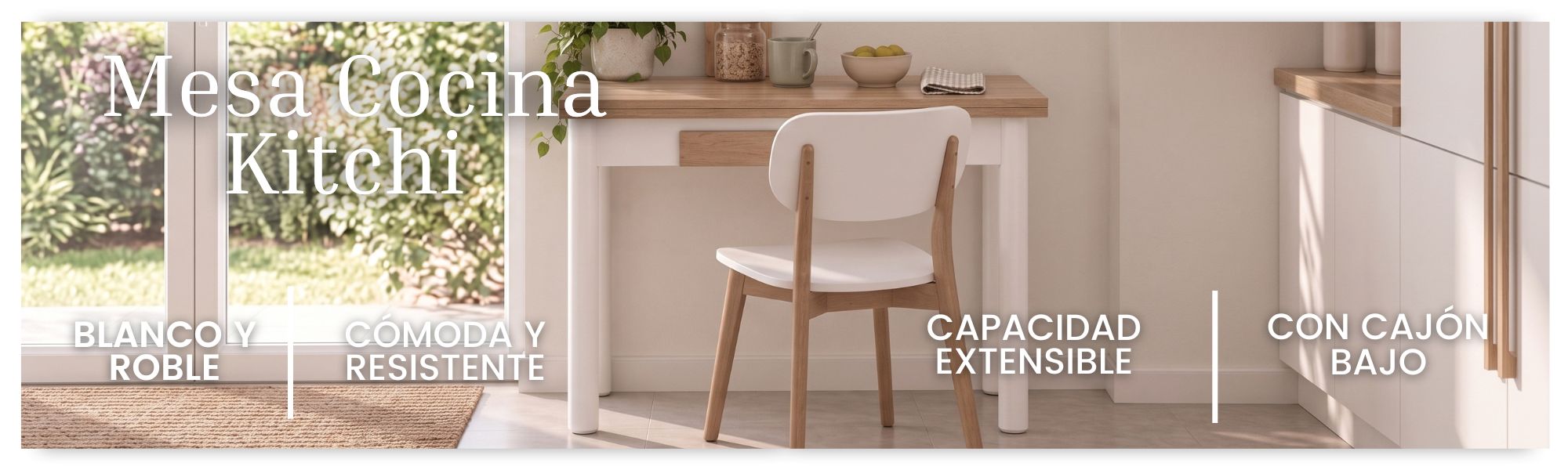 mesa cocina kitchi nordica
