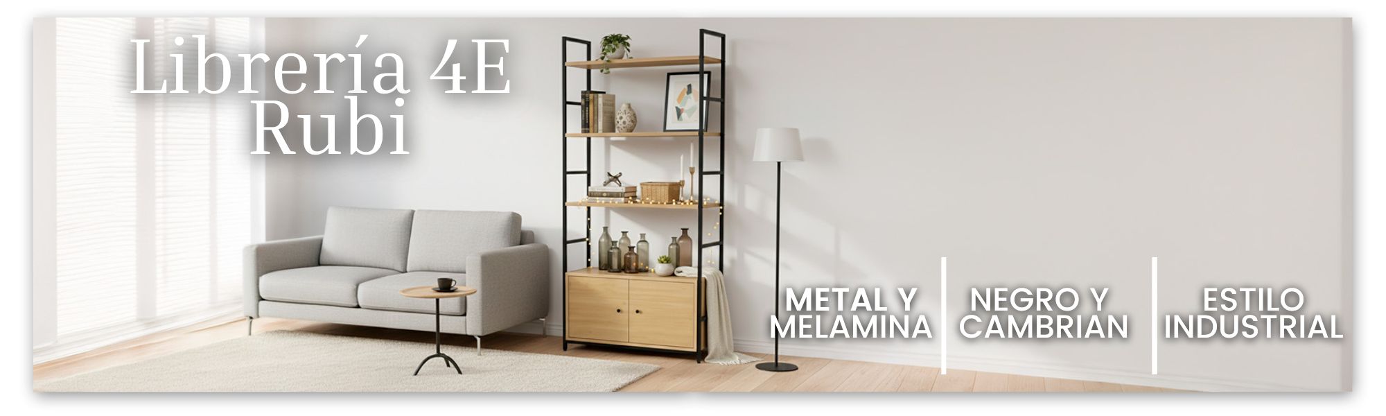 Estantería Rubi Librería