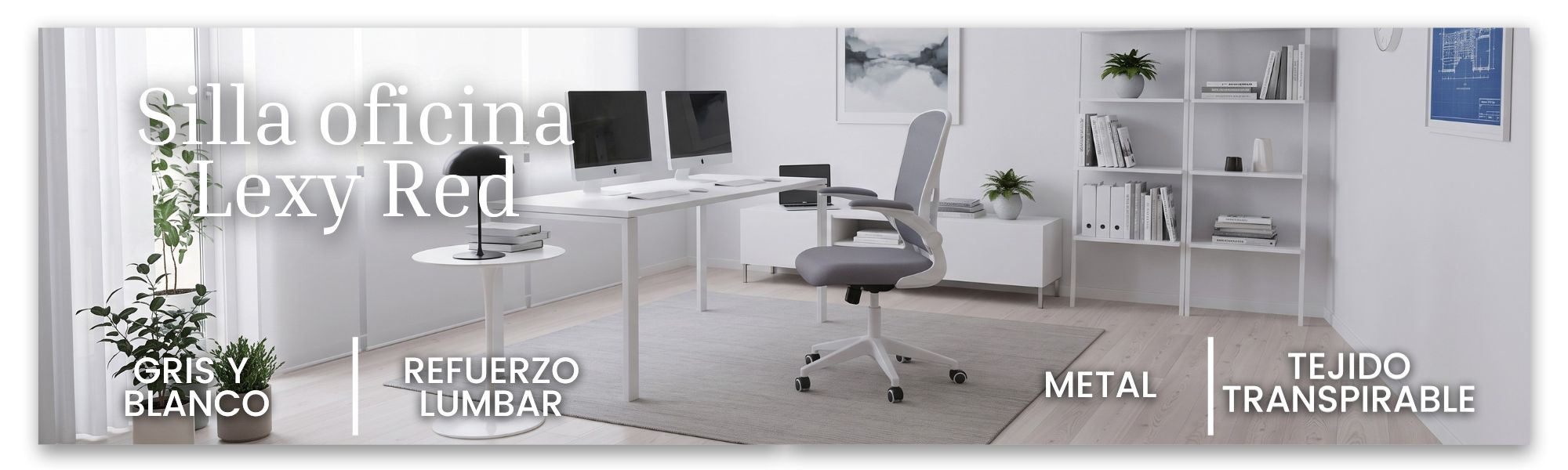 Silla oficina Lexy Red