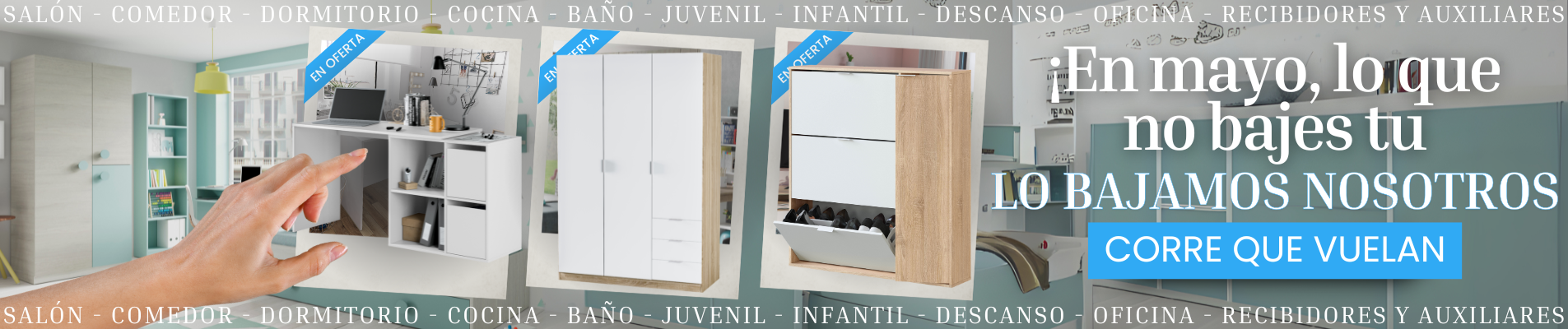 En Mayo siguen las mejores ofertas 