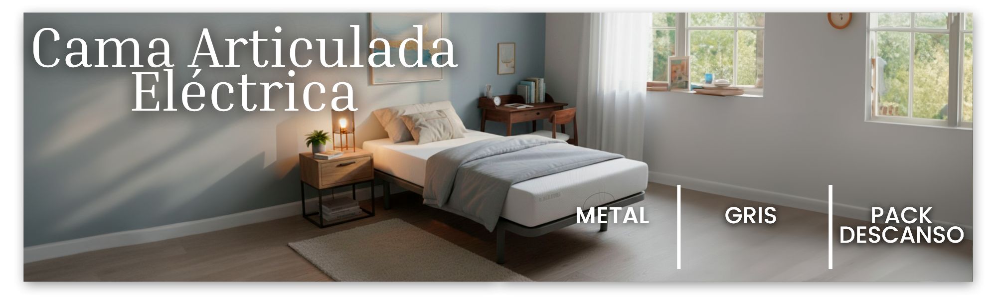 Cama Articulada Eléctrica