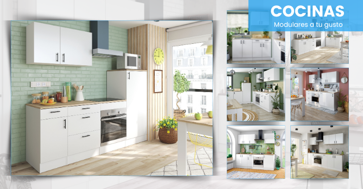 Cocinas modulares modernas