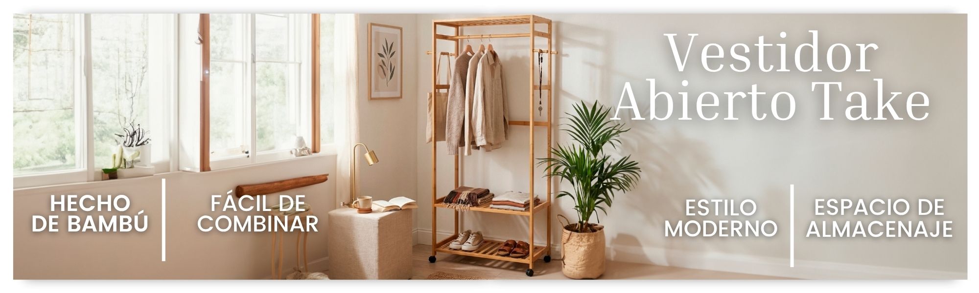 Mueble entrada Vestidor Take